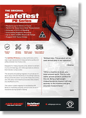 SafeGauge - PR Series - Brochure