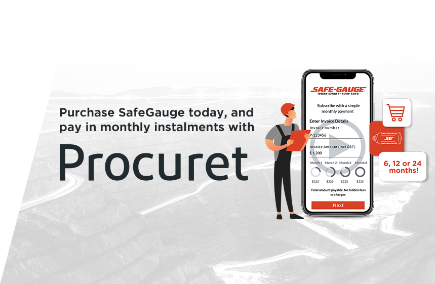 SafeGauge has partnered with Procuret, a leading digital payment solution to introduce an instalment-based payment option for our clients.